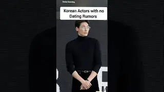 Korean Actors with no Dating Rumors #jichangwook #leejongsuk #leeminho #leedongwook #songjoongki