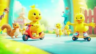 🐤🐥 Funny Duck Song for Kids | Quack Quack Parade 🦆| Toddler Dance Song | Nursery Rhyme Animation