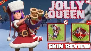 Jolly Queen Skin Review | Clash of Clans | Clashflict