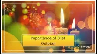 importance of 31 october - Rashtriya Ekta Diwas - National Unity Day.