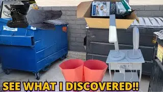 DUMPSTER DIVING - AT LUXURY APARTMENTS!  WHAT RICH PEOPLE THROW AWAY WILL BLOW YOUR MIND!