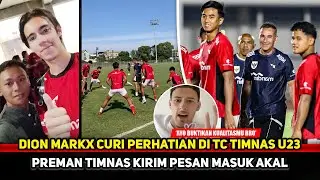 TC TIMNAS U23 CURI PERHATIAN! Dion Markx bersinar dihadapan Gerald Vanenburg~Hubner kirim pesan