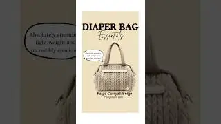 Curated diaper bag for every mama✨💗#momtips #diaperbagessentials #momhacks #babyonthego