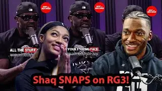 Shaq Goes Off on RG3 After Racist Angel Reese Cover Reshare!
