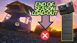 UNCONVENTIONAL ROOFTOP TENT GEAR LOAD OUT | ECOFLOW RIVER 2!