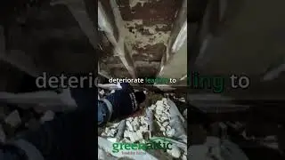 Removing old spray foam insulation 🛠️