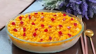 Easy Mango Dessert Recipe | Eggless Dessert| No Bake Dessert Recipe