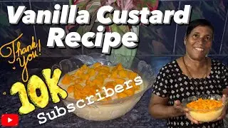 Vanilla Custard Recipe..#custard #custardrecipe #vanillacustard #goan #recipes #goanvlogger #cooking