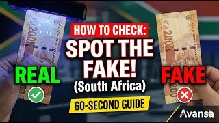 How to Check for Counterfeit Money in South Africa (60-Second Guide) | Avansa