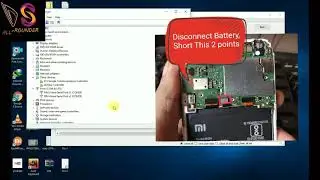 How to Flash Redmi 5A/dead phone recovery, full flash