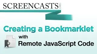 Creating a Bookmarklet with Remote JavaScript Code