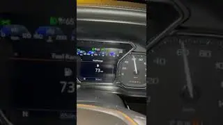What is this Black Magic😮? 2021 AT4 3.0L fuel economy.