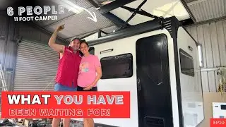 FITTING A FAMILY OF SIX IN A 11FT D.I.Y EXPEDITION TRUCK CAMPER - DOUBLE STOREY HOME ON WHEELS EP10