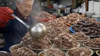 하루종일 썰고 삶아도 없어서 못 판다?! 줄서서 먹는 레전드 포차 Korean street food