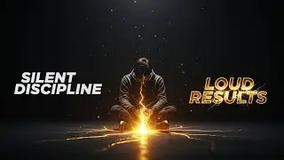 Silent Discipline Creates Loud Results | Stay Silent. Stay Focused. Win Loud