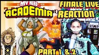 My Hero Academia Season 4 Finale Live Reaction Review BUNNYGIRL !!!  ENDEAVOR VS  VENOM