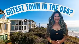 Seaside, Florida 30A l Tour the MOST Perfect Place to Live? l Things to do, Real Estate, Beach Life