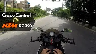 Cruise Control On KTM RC 390 | RC200 | universal cruise control