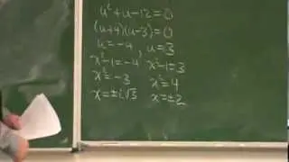 higher degree equations