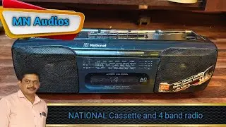 National RX-FS21 cassette and radio player / For sale Rs.1400/-