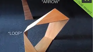 Origami wood lamp series