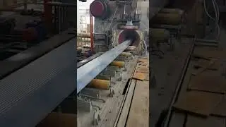 The extrusion process of aluminum heat sink
