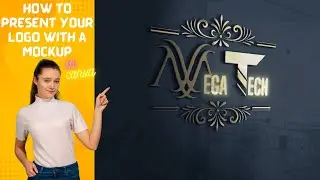 How to Make 3D Glass Logo mockup _How to create a 3D Logo with Canva in just 5 Minutes