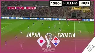 JAPAN vs. CROATIA | World Cup Qatar 2022 &bull; Round of 16 | RealisticSimulation
