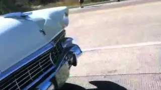 1956 Ford Crown Victoria, 390 Big Block, Coral+ Off White Candy Painted Black Hills, Mount Rushmore!