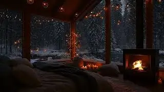 Winter Jazz Escape ❄️ Cozy Smooth Jazz for Snowy Nights, Focus, Relax & Unwind