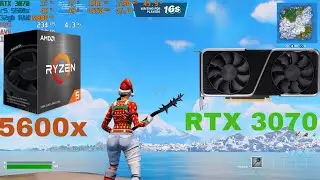 Fortnite Chapter 6 - RTX 3070, Ryzen 5 5600x : Solos 1080p Performance Mode