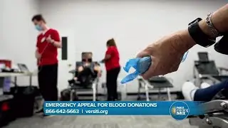 Versiti Blood Center of Michigan calls for emergency appeal for blood donations