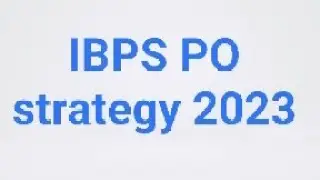 IBPS PO strategy #ibpspo #ibpsrrb #sbipo