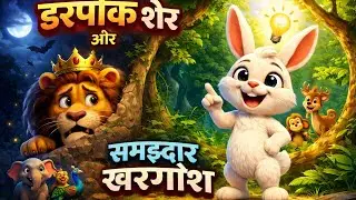 Darpok Sher Aur Samajhdaar Khargosh 🦁🐰 | Ek Zabardast Seekh Bhari Kahani😊😊