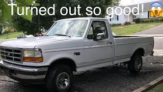New truck! Cleaning up my OBS f-150