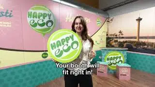 Happyeco Trade Fair Stands - Amazing flexibility with modular design