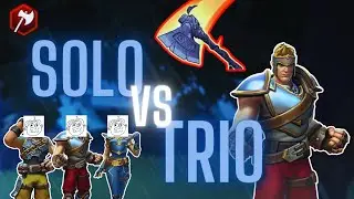 WARRIOR SOLO VS TRIOS 24 KILLS | Realm Royale Reforged | silentkillerr