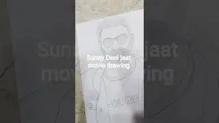 sunny deol jaat movie drawing