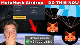 METAMASK Airdrop + CLAIM Airdrop - DO THIS NOW