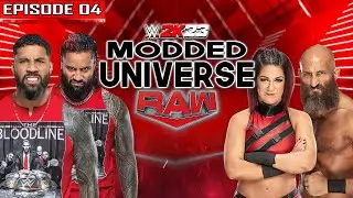 WWE 2K23 Modded Universe Mode: Episode 4 (RAW)