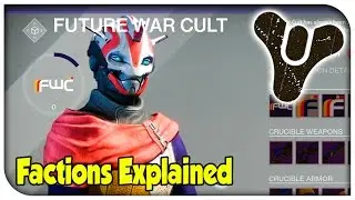 Destiny - FACTIONS EXPLAINED! (How To Rank Up & Buy Faction Gear) [Destiny Guide]