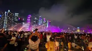 MBA night water dance 