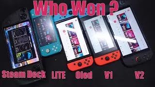 POPPY PLaytime 4 Speed Test Steam Deck Oled vs Nintendo Switch 2 - Oled - Lite -V1