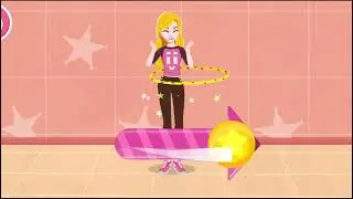 Fashion model for Little Panda girls video game play with BBW Gamer