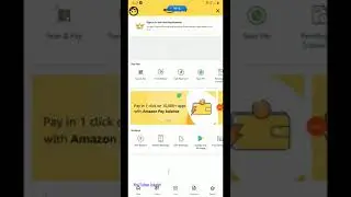 Amazon Bill Payment & Mobile Recharge