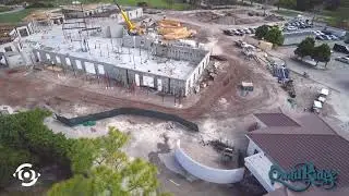 Quail Ridge Country Club   Clubhouse Construction Full Flight Path   Timelapse