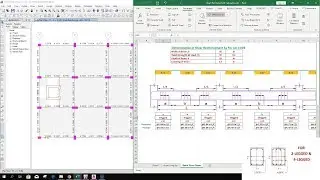 РАСЧЕТ АРМИРОВАНИЯ БАЛКИ НА СДВИГ С ИСПОЛЬЗОВАНИЕМ ETABS RESULT И EXCEL