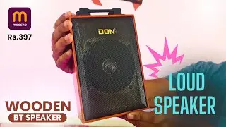 कान के तार हिलाडाले 💥 Loudspeaker 🔊 Meesho Don BT Speakers #meeshoproduct