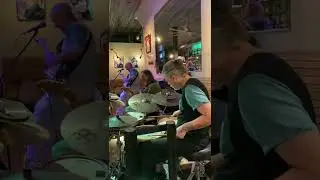 Tripp Ripping up the drums at Creaux