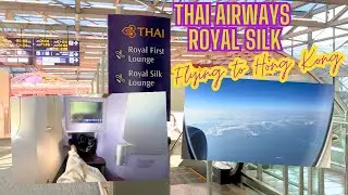 VLOG : Flying to Hong Kong by Thai Airways Royal Silk ✈️ 🇭🇰 I T Style EP.12